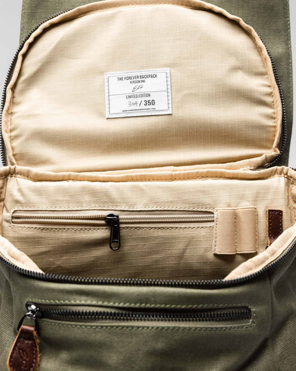 The Forever Backpack ~ Olive